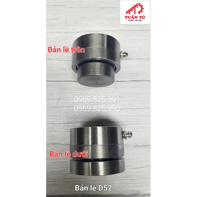 Bộ 2 cái - D60mm lắp cửa 1 cánh