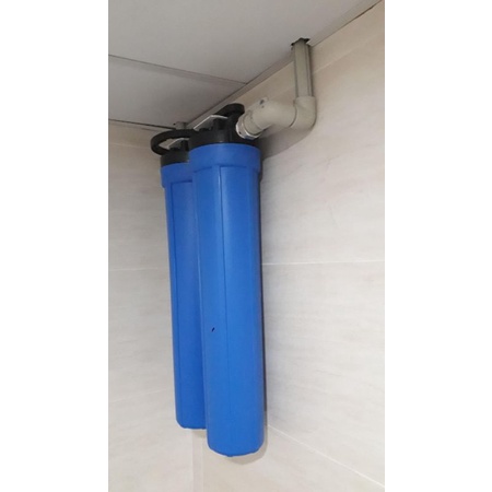 COMBO BỘ 3 CẤP LỌC TỔNG CHUNG CƯ (3 XANH) 20 INCH-HỖ TRỢ LẮP ĐẶT VÀ BẢO HÀNH TẠI TP HỒ CHÍ MINH-BỘ 3 LỌC THÔ ĐẦU NGUỒN