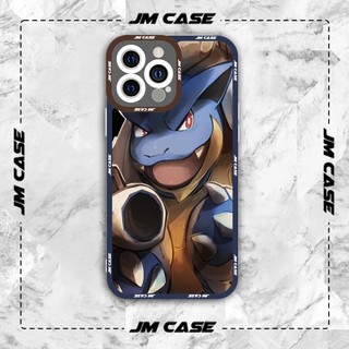 Ốp lưng iphone samsung xiaomi oppo cạnh vuông JMCase Kamex Mega Pokemon Manga Anime
