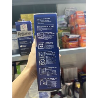 Gel mọc tóc nam Rogaine Minoxidil 5% Extra Strength