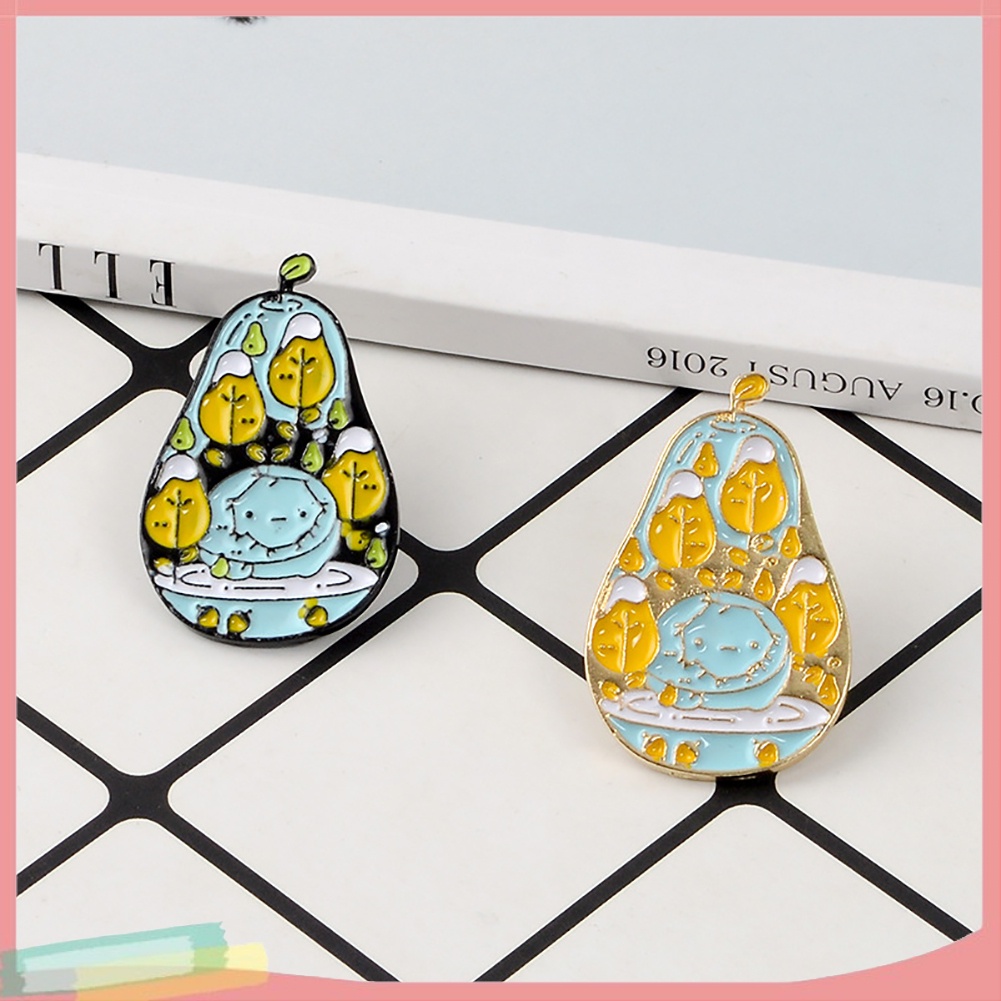 【LK】Cartoon Enamel Adventure Time Badge Collar Brooch Pin Lapel Clothes