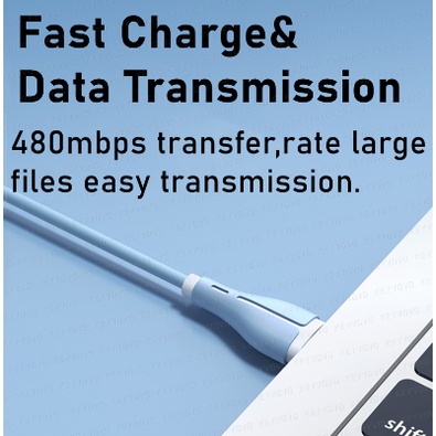 Dây Cáp Sạc Nhanh USB Loại C 66W 6A Bằng Silicon Dành Cho Huawei Xiaomi