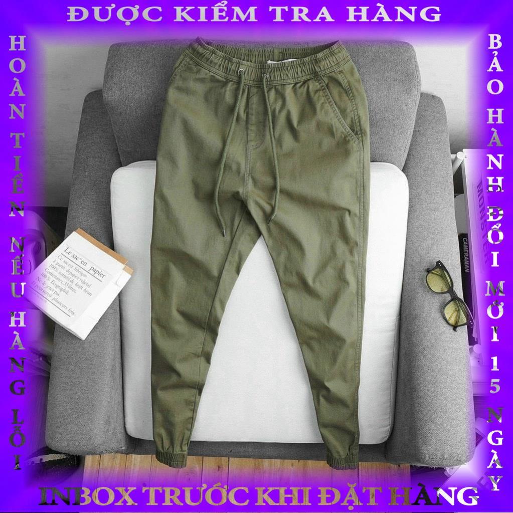 QUẦN JOGGER KAKI NAM CO DÃN CAO CẤP GIÁ SĨ HÀNG XUẤT KHẨU VẢI XỊN (7 MÀU) JG02 thitrang