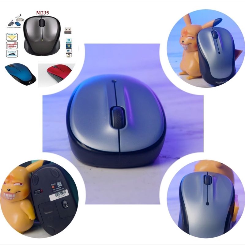 Chuột không Dây Logitech Laser M235 ,hàng công ty,bảo hành 6 tháng