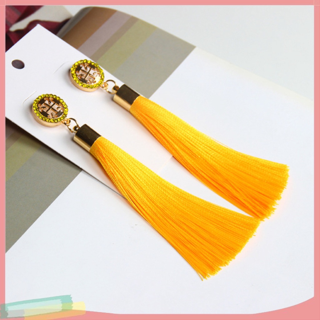 Đôi khuyên tai tua rua phong cách thời trang Bohemian cho nữ