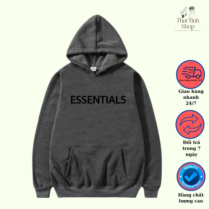 Áo Khoác Nỉ Hoodie ESSENTIALS Thời Trang 2022 - K200