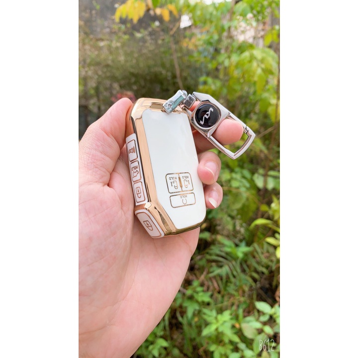 Ốp khoá Silicon cao cấp + móc sang choảnh cho #Kia #Canival