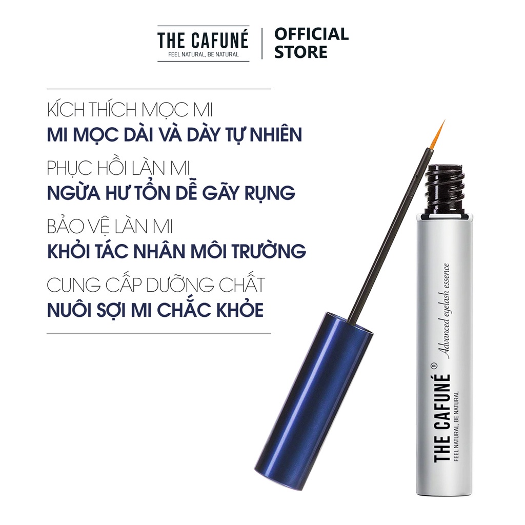 Tinh Chất Dưỡng Mi The Cafuné Giúp Mi Dài Dày Tự Nhiên, Không Gây Thâm Mắt 5ml