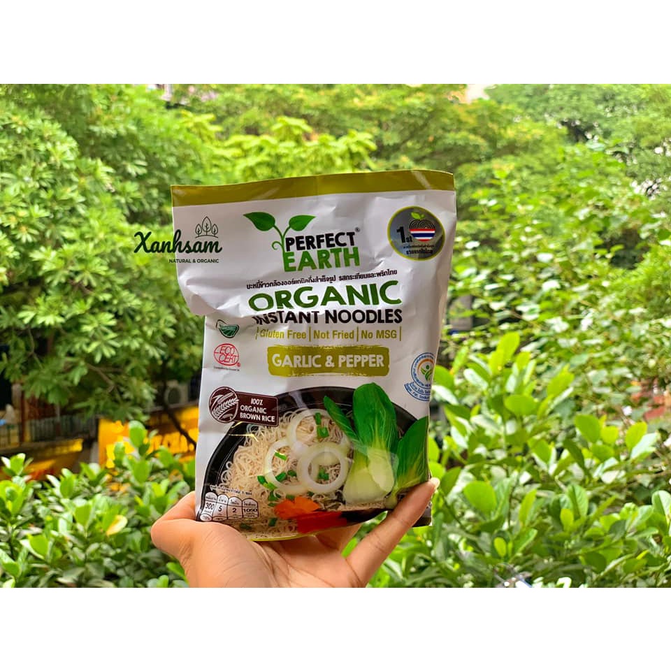 Mì Tôm Ăn Liền Hữu Cơ PERFECT - Xanhsam Organic