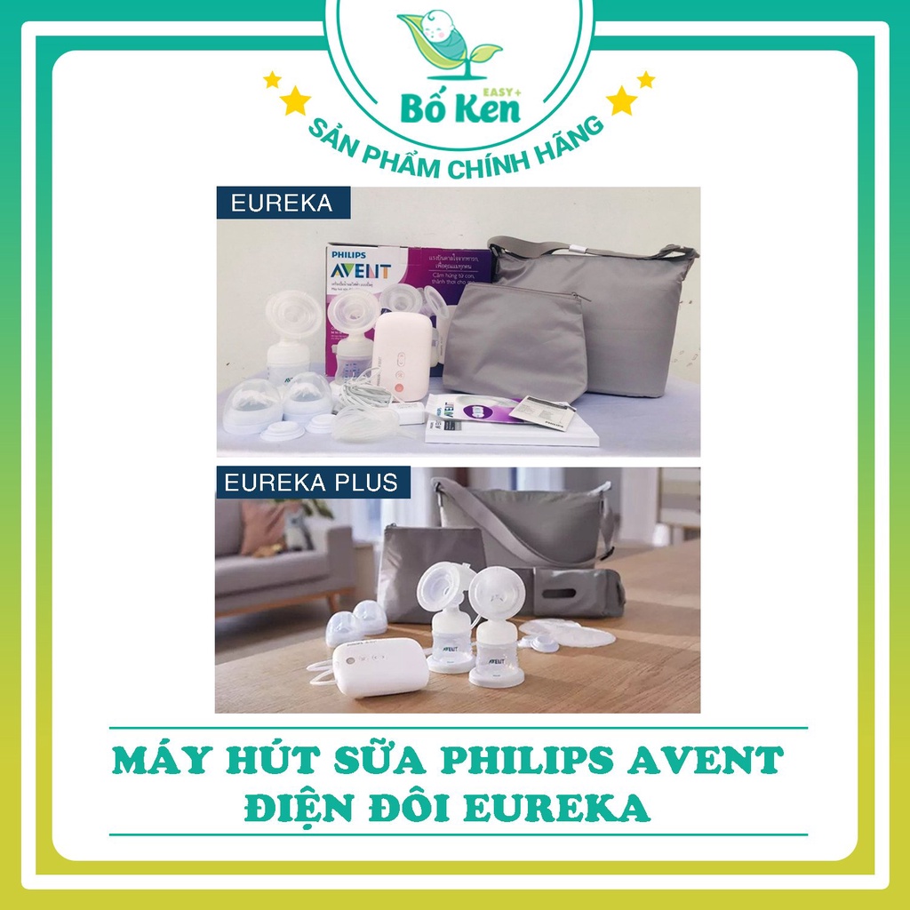 Shop Bố Ken Máy hút sữa hoa tuyết/Eureka Philips Avent bằng điện đôi hàng chính hãng