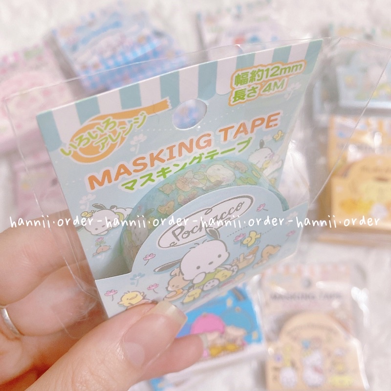 Washi tape Sanrio chính hãng Nhật Bản