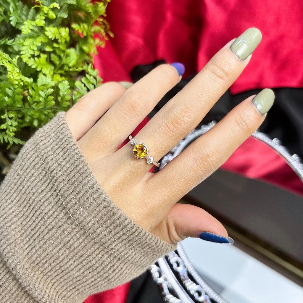 Nhẫn Yellow In Sun NYIS22A Patronus Jewelry