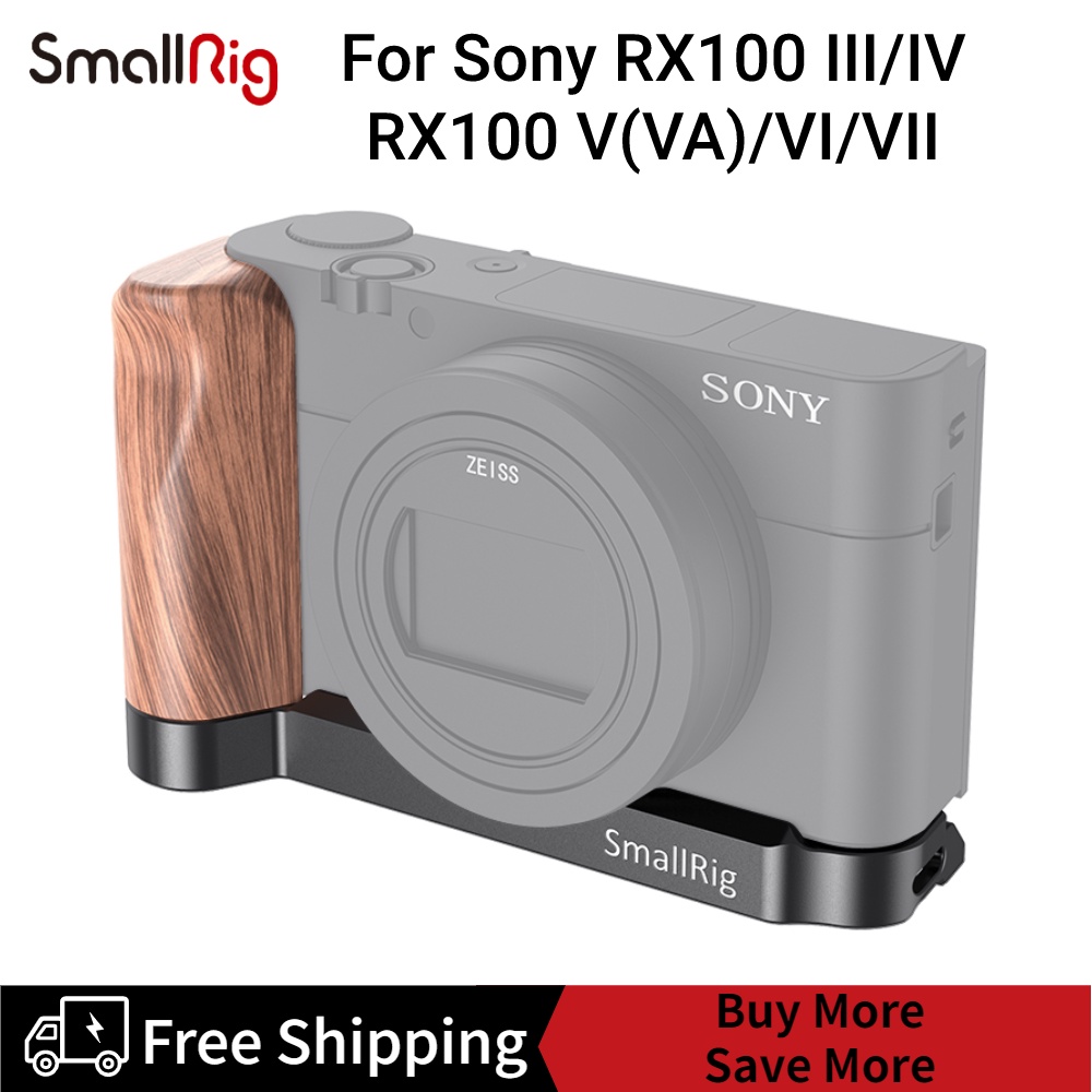 SmallRig Tay cầm bằng gỗ hình chữ L cho Sony RX100 III / IV / V (VA) / VI / VII LCS2467