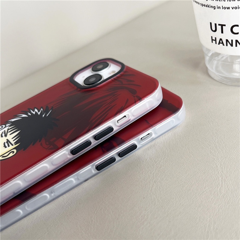Ốp Điện Thoại Màu Laser In Logo Slam Dunk Sang Trọng Cho iPhone 14 13 11 12 Pro Max 12Pro 13Pro iPhone11