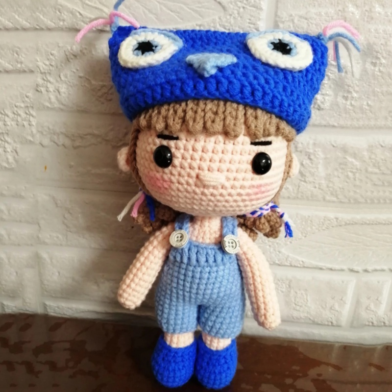 Set 100 Mắt Nhựa Màu Đen Dễ Thương Dùng Để Làm Búp Bê