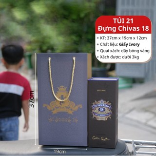 JG GIÁ SỈ_50 Túi Giấy Đựng Rượu Vang Size 35x19x12cm Được 2 Chai