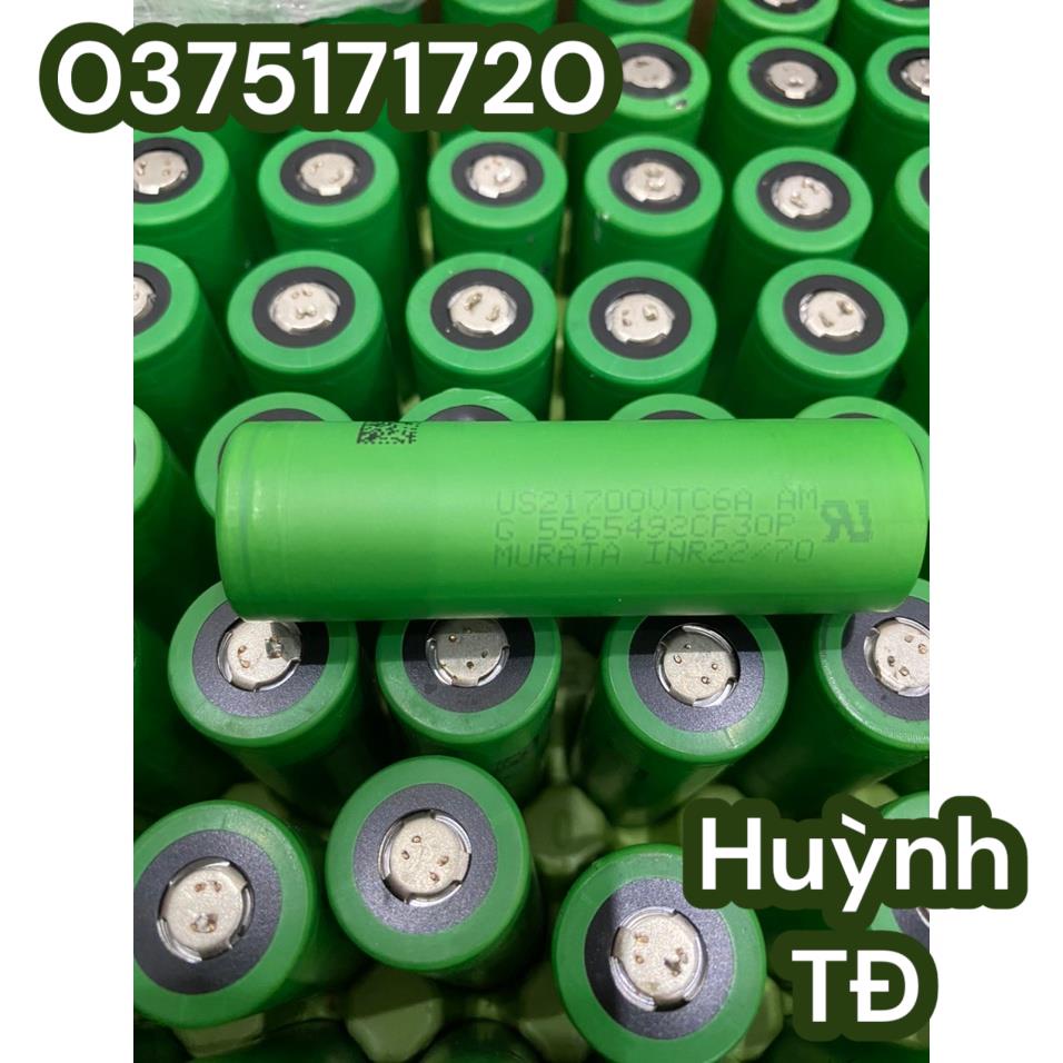 Pin Sony VTC6A 21700 hàng tháo thiết bị , dòng xả 45A chuyên xả cao.