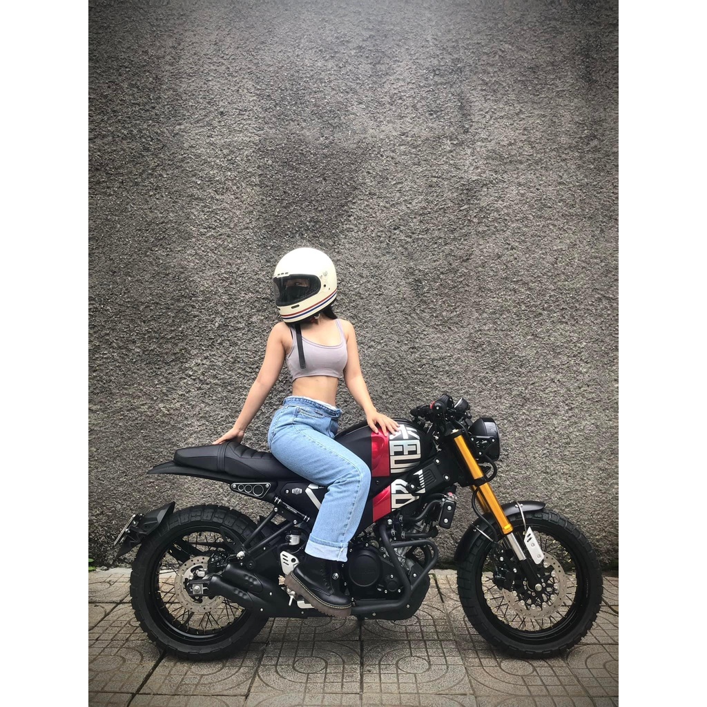 PÔ FIRESTORM SCRAMBLER 2 NÒNG YAMAHA XSR155 / MT15