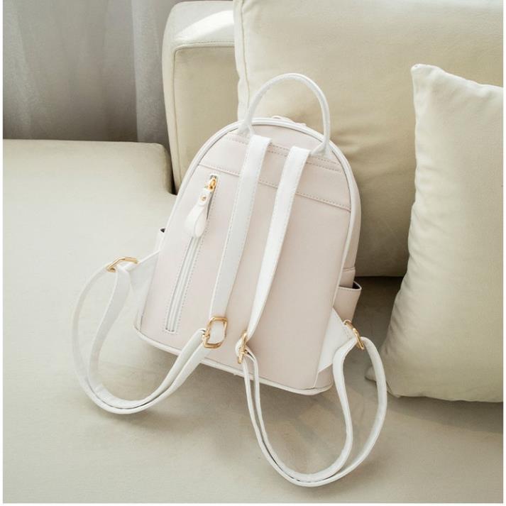 Balo họa tiết hoạt hình gấu siêu xinh hàng QC size 32