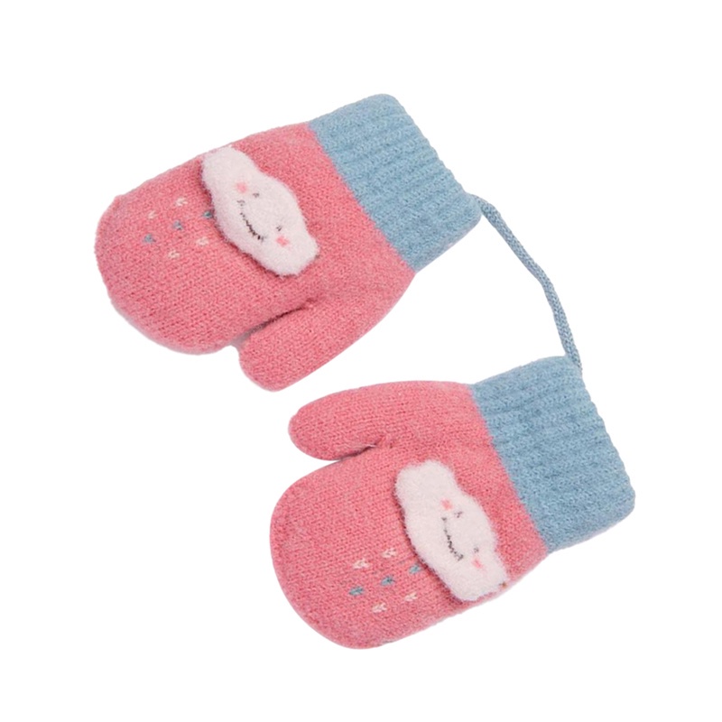 Đôi Găng Tay Len Ấm Áp Họa Tiết Hoạt Hình Cho Bé JP5