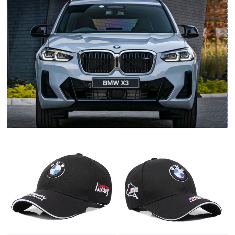BMW Mũ Lưỡi Trai Cotton Thêu Logo Xe Đua Thời Trang