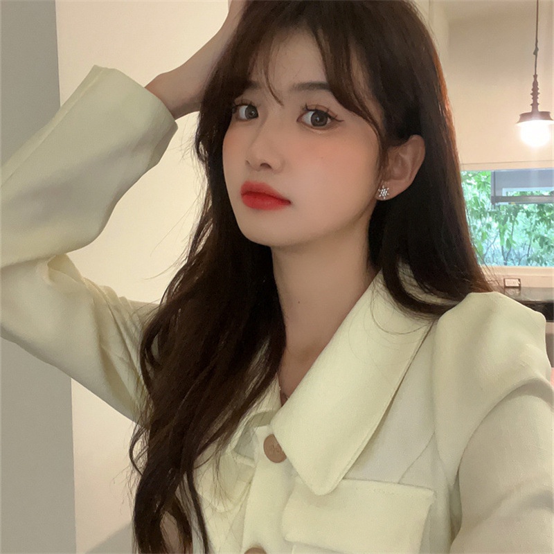 Khuyên tai kẹp không bấm lỗ chốt cố định K296 bằng hợp kim mạ bạc hình bông tuyết đính đá dáng ngắn Leous