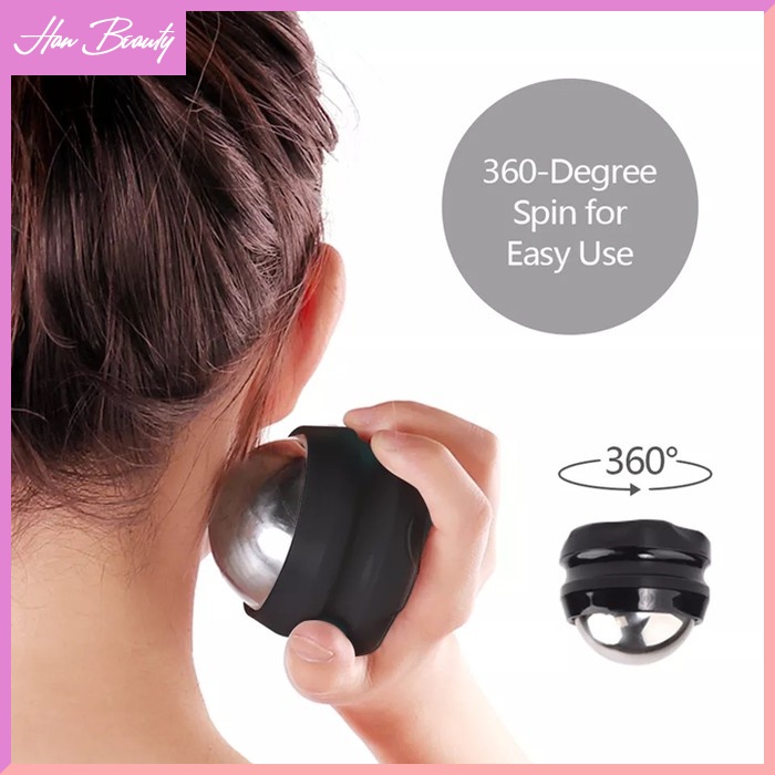 Dụng Cụ Massage Aroma Ball Con Lăn Nóng Lạnh Giúp Cải Thiện Sức Khỏe Giảm Stress Mệt Mỏi Vai Gáy hanbeauty
