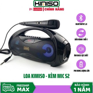LOA KIMISO S1-S2 BLUETOOTH KÈM MIC