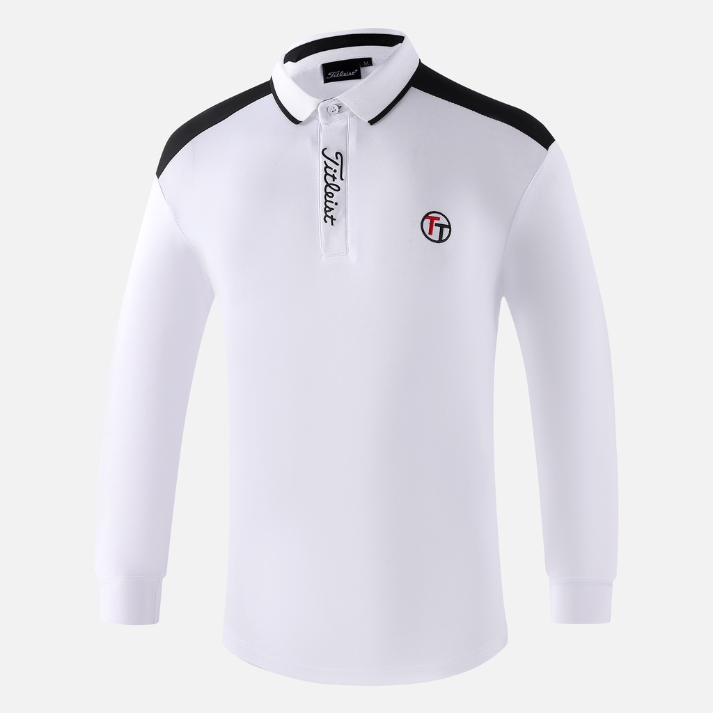 Áo Thun Polo Dài Tay Nhanh Khô Thời Trang Thể Thao Nam Cao Cấp