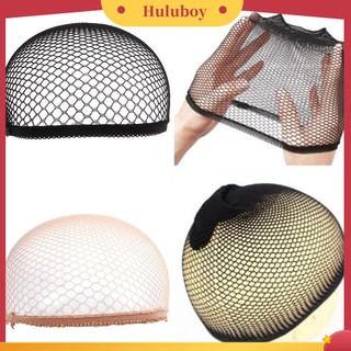 [Huluboy] Mũ lưới trùm đầu đội tóc giả