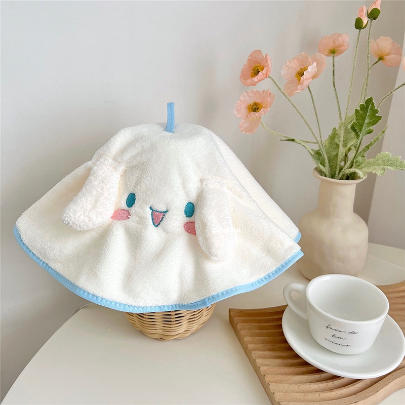 Khăn Lau Tay Thấm Hút Nước Hình Vịt Donald / Gấu / Việt Quất Dễ Thương Cho Bé