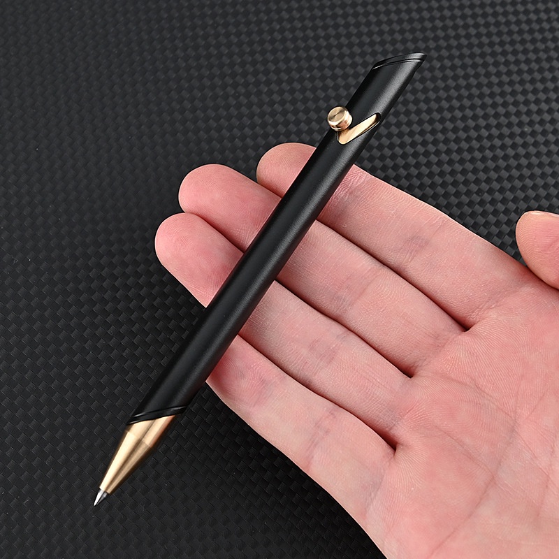 Đồng Thau Hợp Kim Nhôm Bu Lông Bút Chiến Thuật Thiết Kế Đối Xứng Vát Kim Loại Chữ Ký Kinh Doanh