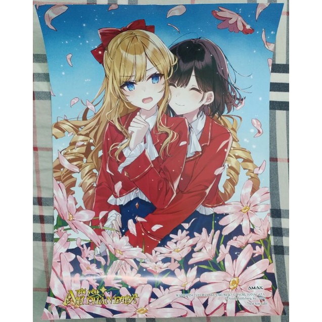 Poster Tôi Yêu Nữ Phản Diện Kèm Ống