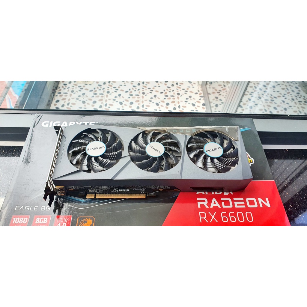 Card Màn Hình Gigabyte AMD Radeon RX 6600 Eagle GAMING 8G, Chính hãng giá rẻ nhất