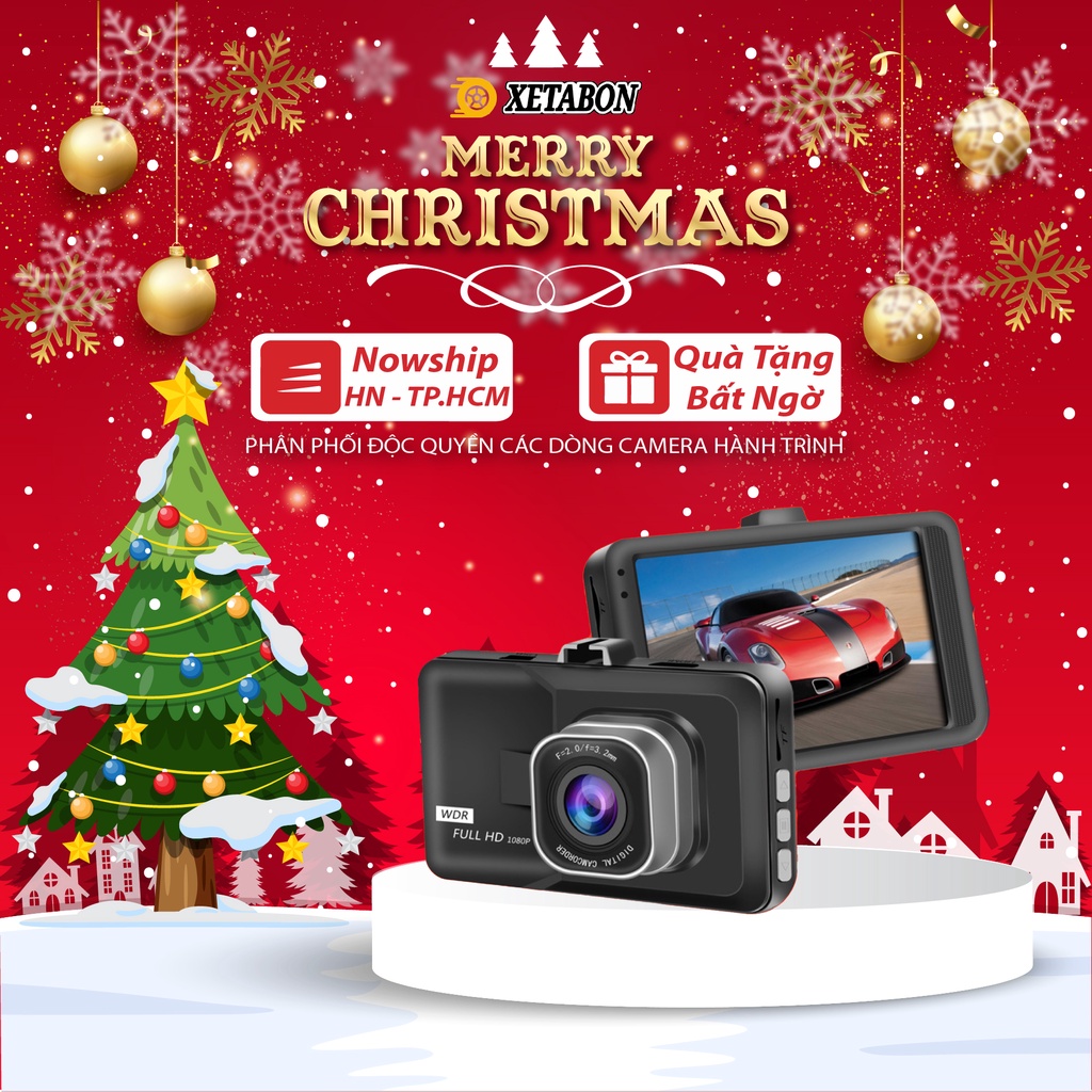 (Tặng thẻ nhớ 32 GB)Camera Hành Trình ô tô C3 XETABON Full HD, Camera hành trình ô tô 1 ĐỔI 1 TRONG 1 năm BẢO HÀNH 5 NĂM