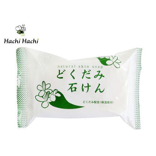 Xà bông hỗ trợ da mụn chiết xuất diếp cá Dokudami Chinoshioya 130g - Hachi Hachi Japan Shop