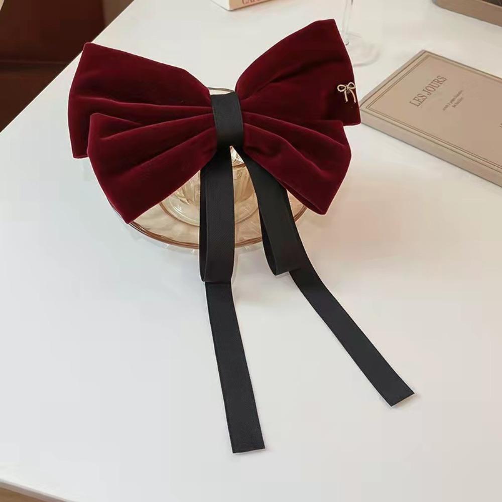 Kẹp Tóc Nơ 26 Kiểu Dáng Retro Thời Trang Cho Nữ