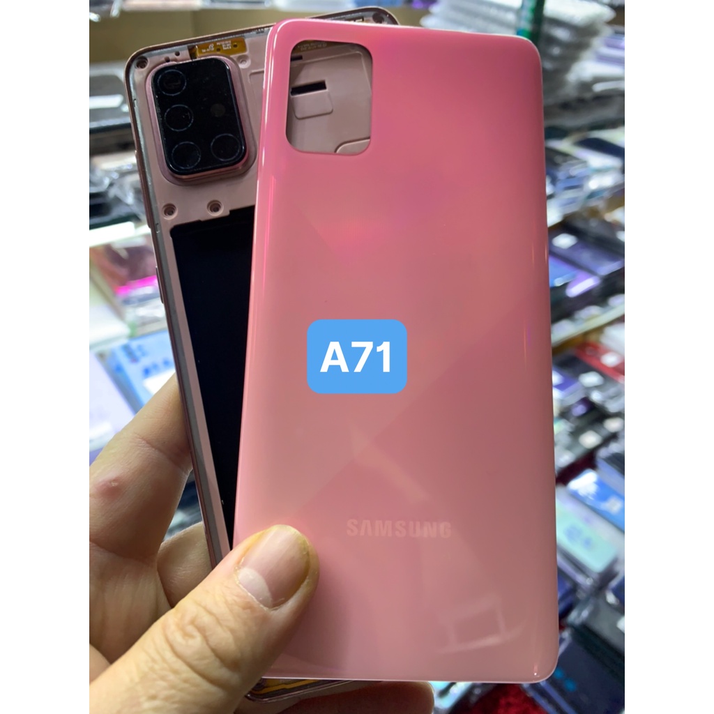 bộ vỏ zin hãng sam sung a71-bộ vỏ mới