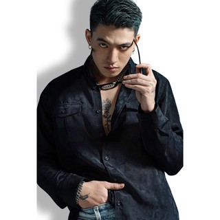 Áo sơ mi Amand Deep Dark Pattern Shirt