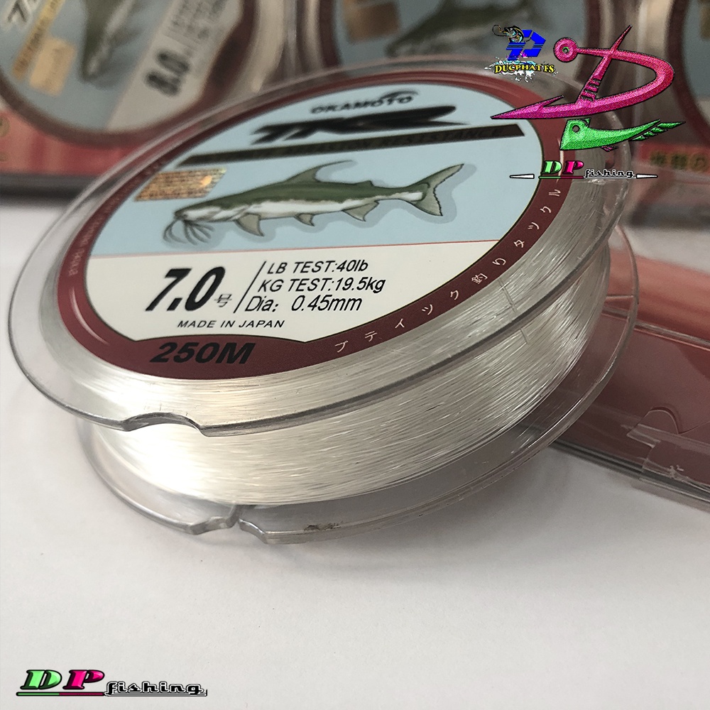 Dây Cước Câu Cá OKAM0TO TKR - 250M -  Made In Japan