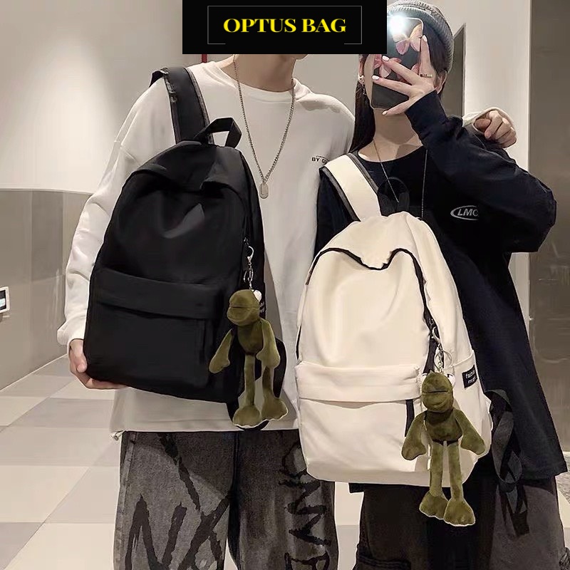 Balo Nam Nữ Thời Trang Hàn Quốc, Balo Ulzzang Basic Trơn Đi Học Giá Rẻ Dễ Thương BL02