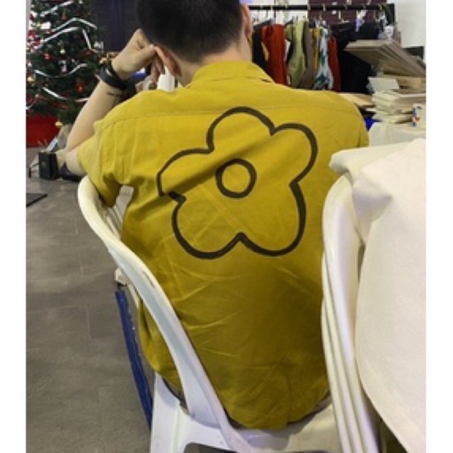 Áo sơ mi basic, không túi