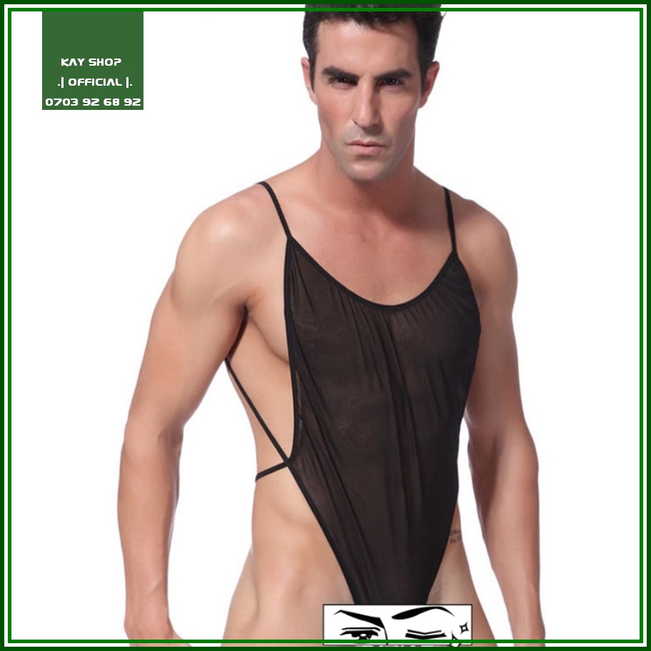 Combo quần lót lọt khe sexy lưới xuyên thấu gợi cảm nam giới - Đồ lót nam áo lót quyến rũ khoe mông căng tròn đẹp