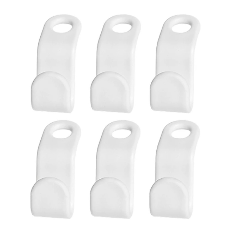 Set 10 đầu nối móc treo quần áo xếp tầng bằng nhựa cứng giúp tiết kiệm không gian tủ, phòng, quần áo luôn gọn gàng