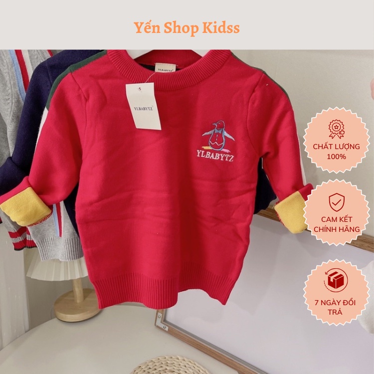 Áo len XOOP in HÀNG TQXK SIÊU SỊN CHO BÉ TRAI (13-25kg) yenshopkidss
