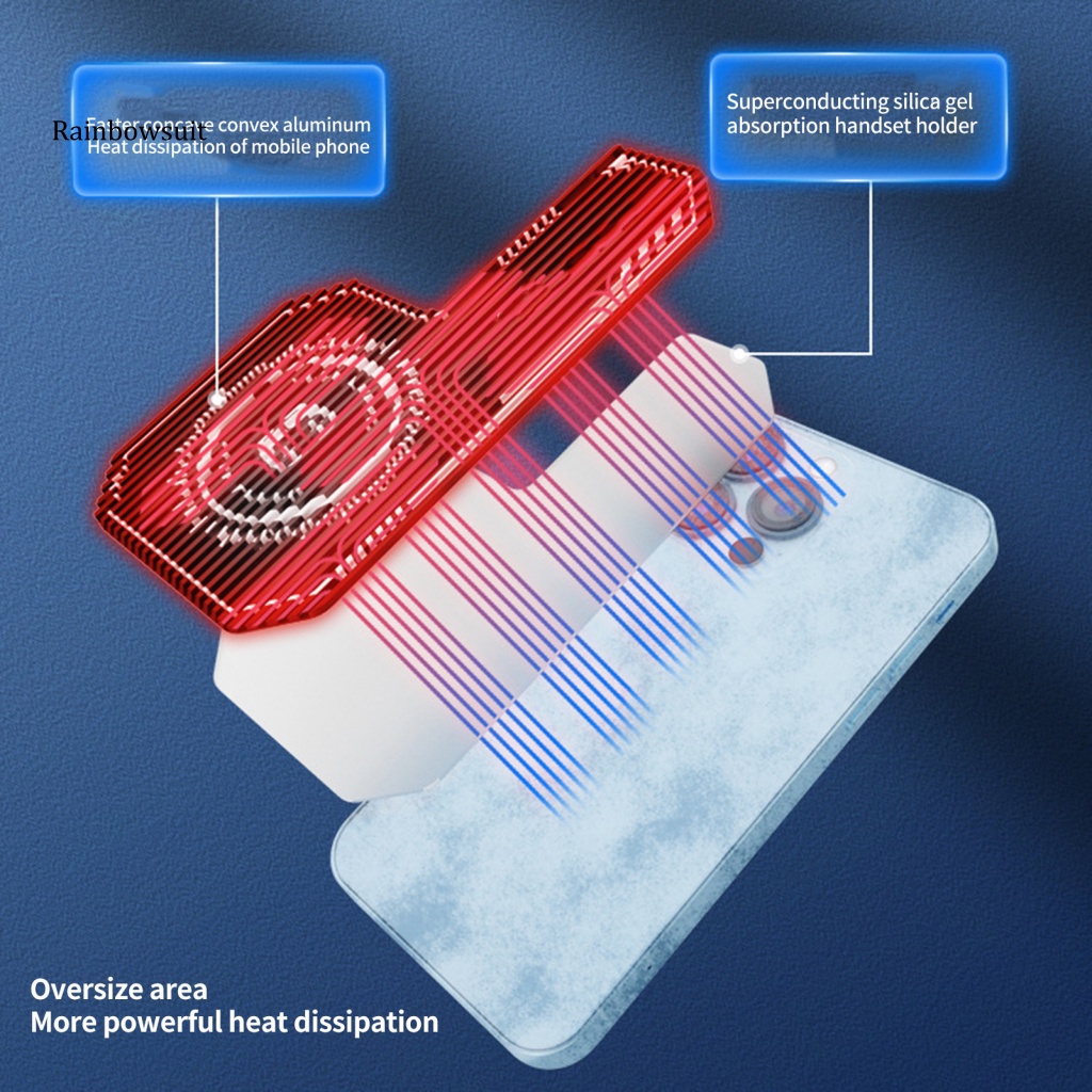 Tấm Tản Nhiệt Trọng Lượng Nhẹ hỗ trợ làm mát cho điện thoại