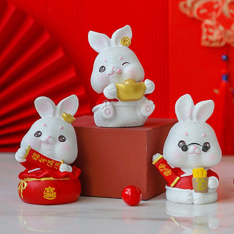 Chú Thỏ Năm Mới 2023 Để Bàn Trang Trí