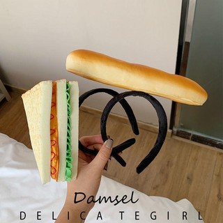 Băng đô cài tóc hình bánh mì / trái bơ dễ thương vui nhộn cho bé gái