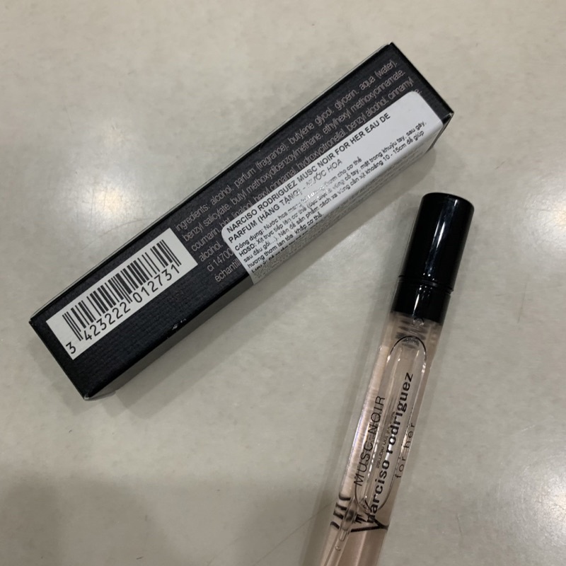 Nước hoa nữ Mini Narciso Rodriguez Musc Noir for her EDP 4ml