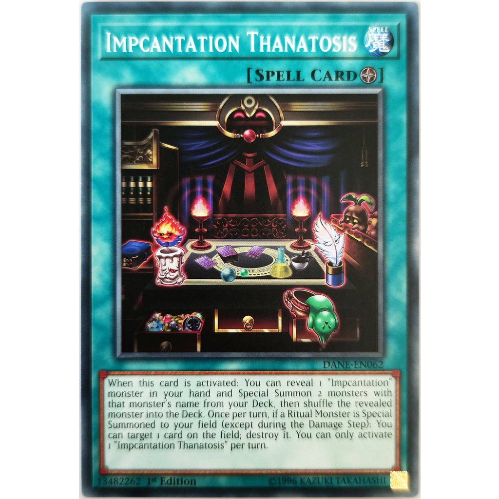 [Thẻ Yugioh] Impcantation Thanatosis |EN| Common